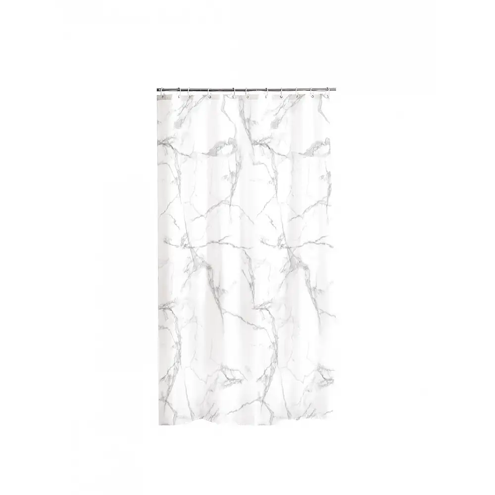 Κουρτίνα μπάνιου polyester marble printed 180x200cm