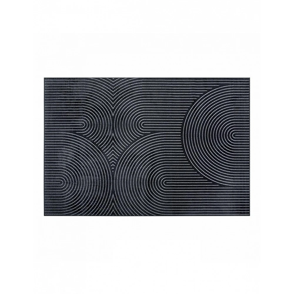 xαλί ανθρακί Viscose 140x200cm