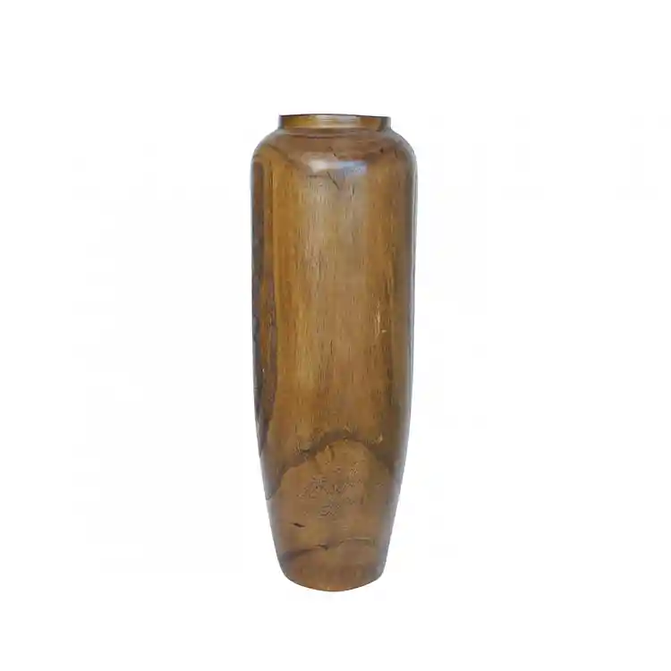 Βάζο δαπέδου mango καφέ vintage Φ23,5Η70cm