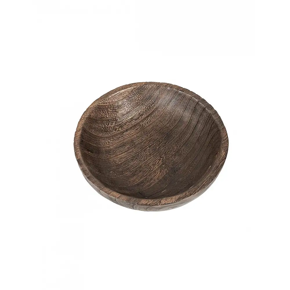 Μπωλ σερβιρίσματος Mango καφε Φ26,5x7