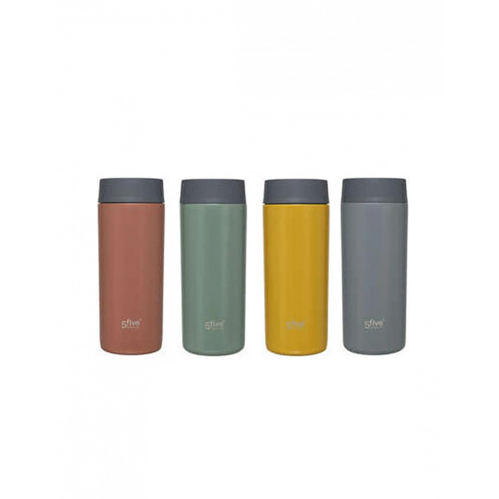 Ποτήρι ισοθερμικό  push&drink 4χρώματα 0,35L  7,1x18cm