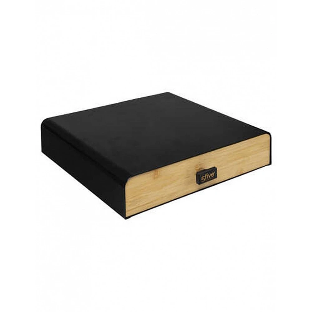 Συρτάρι για κάψουλες  bamboo μαύρο  33x31x7,5cm