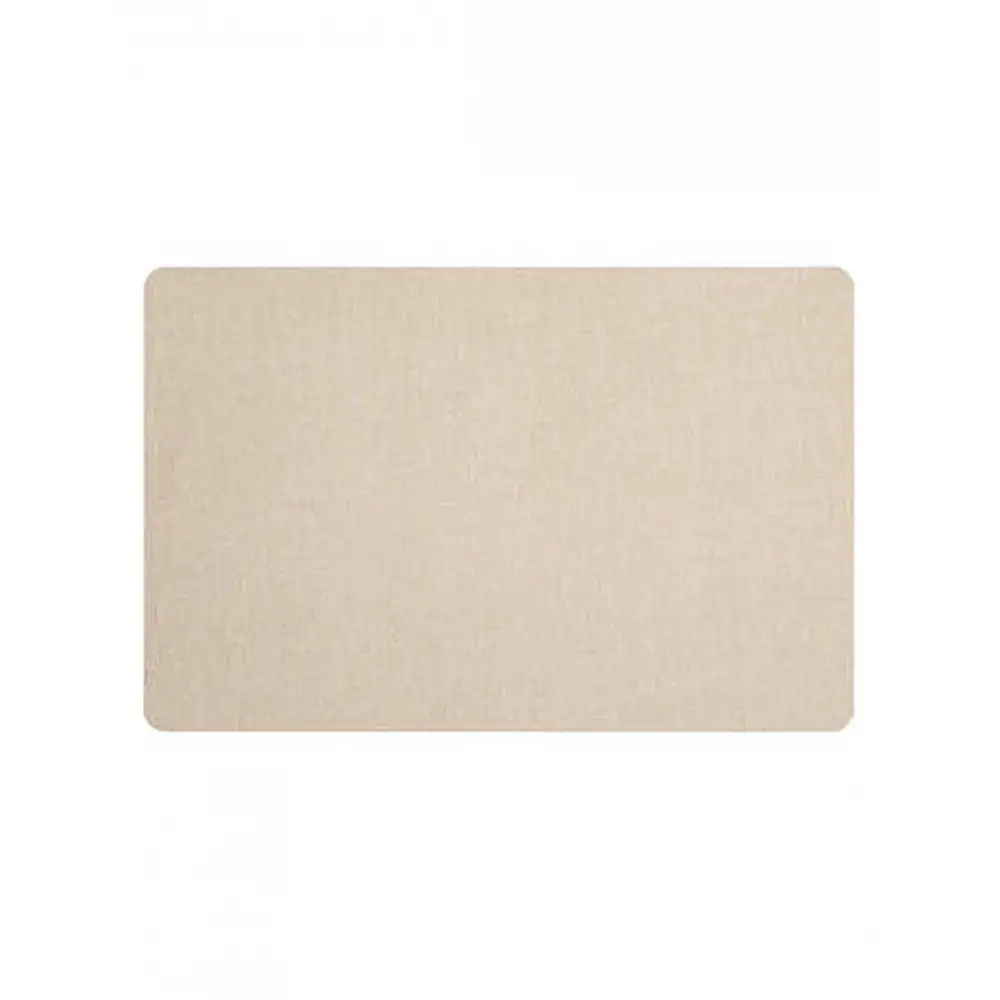 Σουπλά PVC/λινό μπεζ 45x30cm