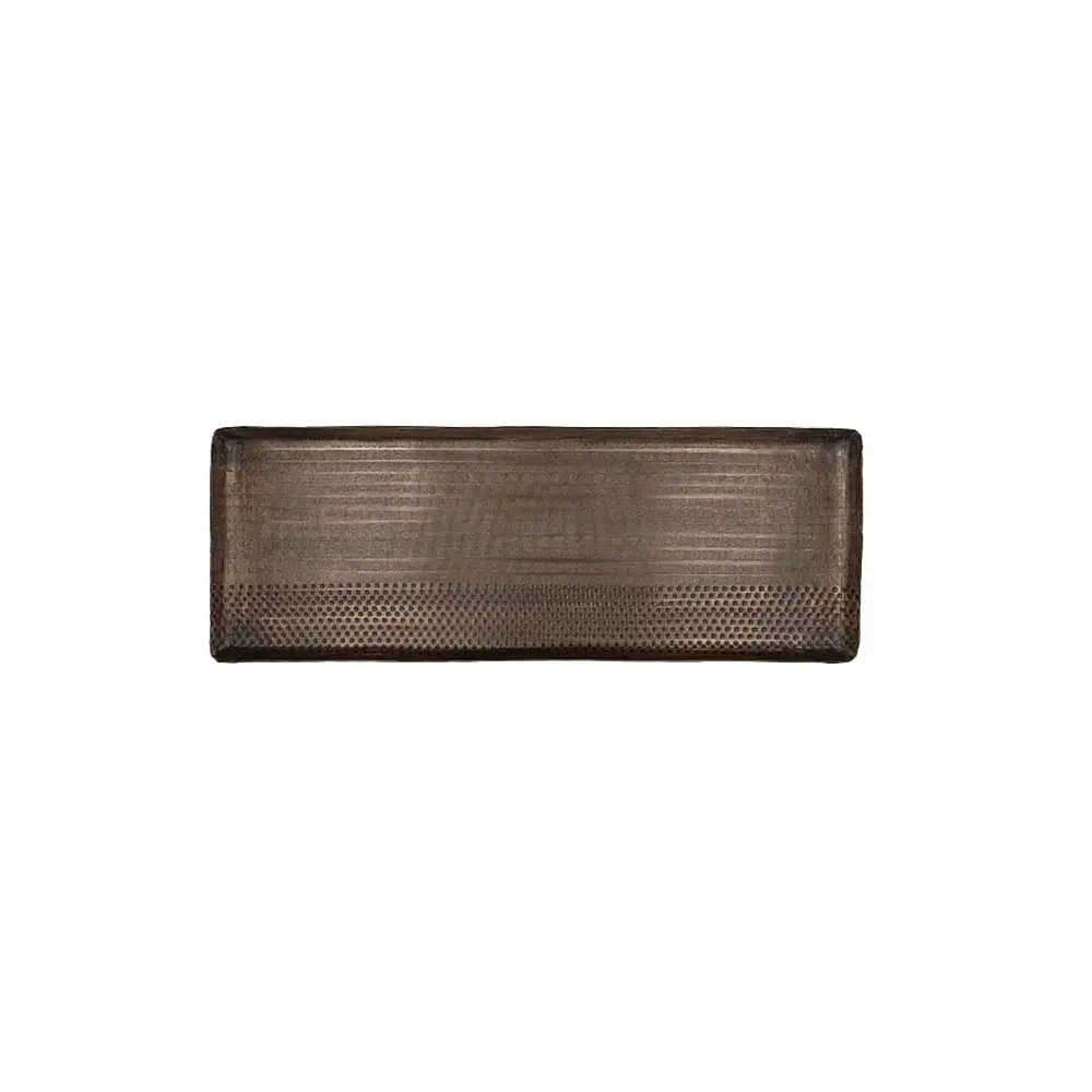 Δίσκος μεταλλικό  bronze 61x22cm