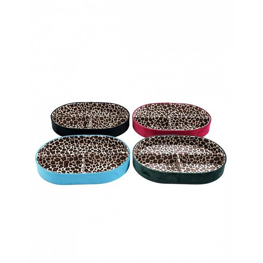 Μπιζουτιέρα LEOPARD 4χρώματα 30,5cm