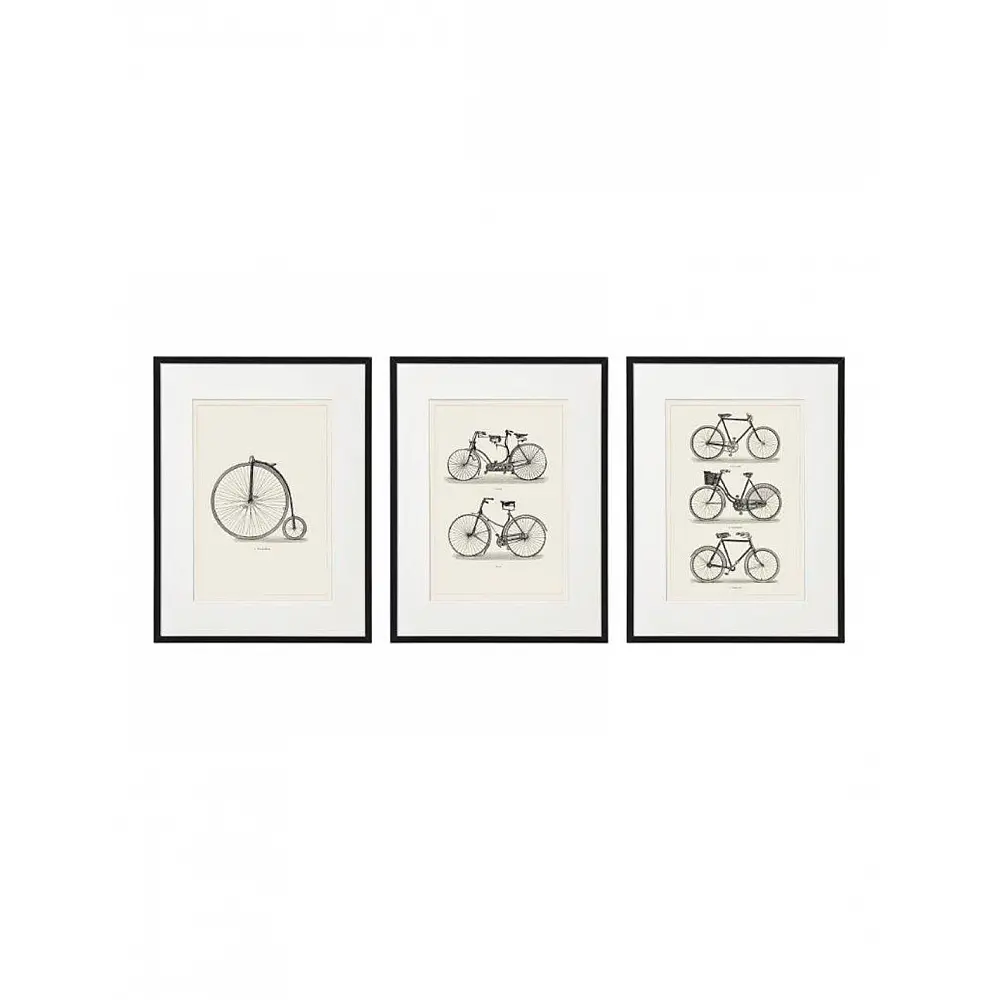 Κάδρο  BICYCLE  3σχέδια 30x40cm