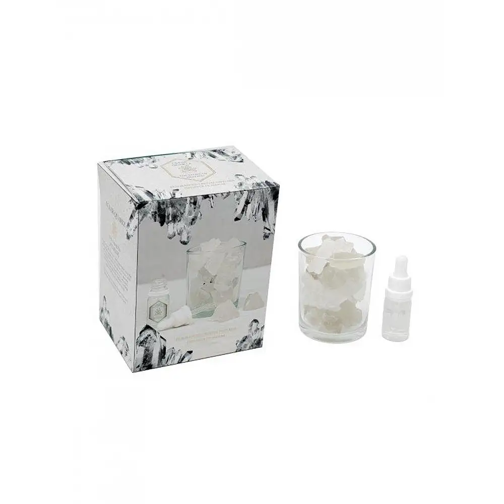 Κρύσταλλοι αρωματ. σε ποτήρι με λαδάκι clear 280gr