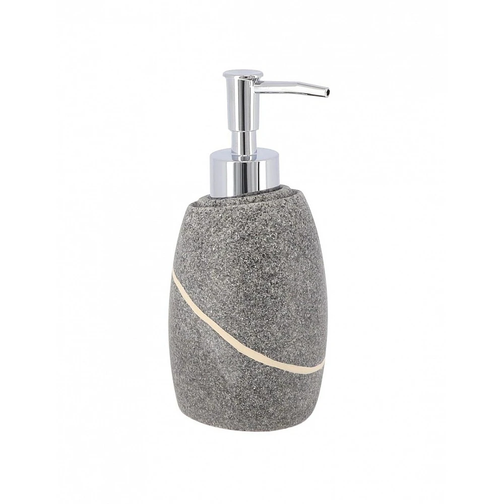 Dispencser polyresin/stone effect/γκρι 9. 1x8. 5x17 cm