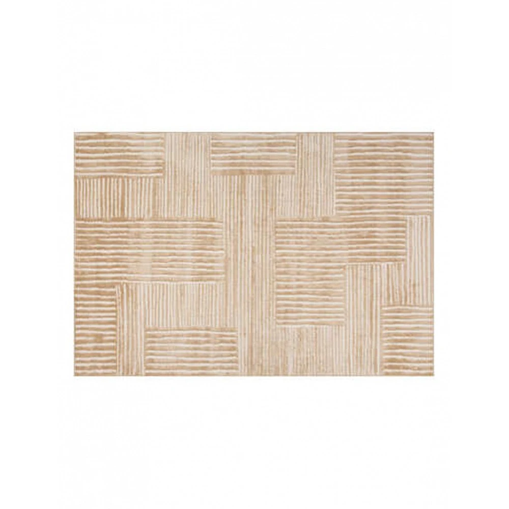 xαλί εκρού με σχέδια polypropylene160x235cm