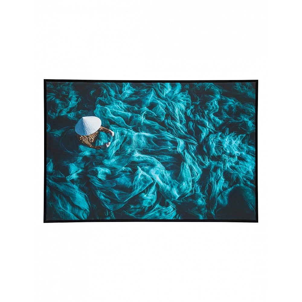 Πίνακας /καμβας blue fisherman  90x60cm