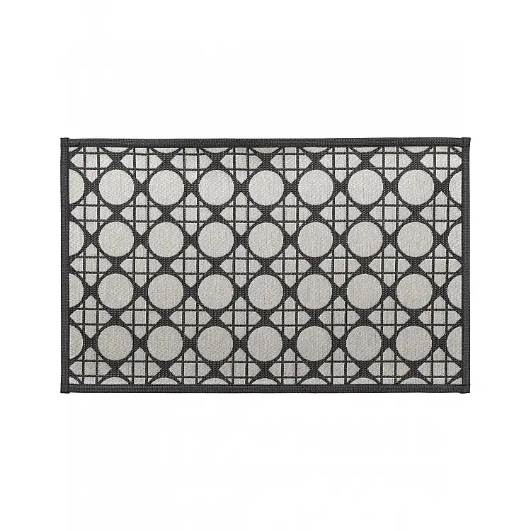 xαλί κουζίνας polyester/GEOMETRIK NOIR 50x80cm
