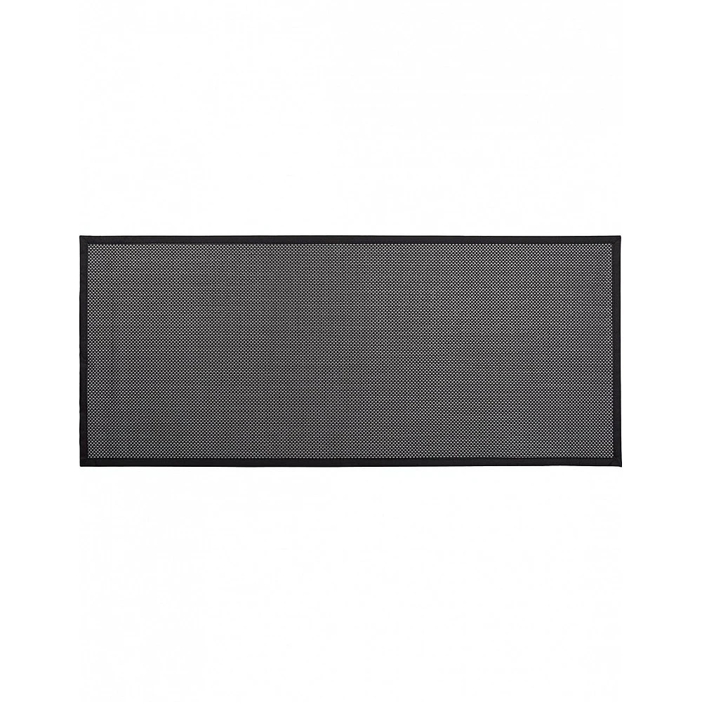 xαλί κουζίνας Vinyl Black/Silver 50x120cm