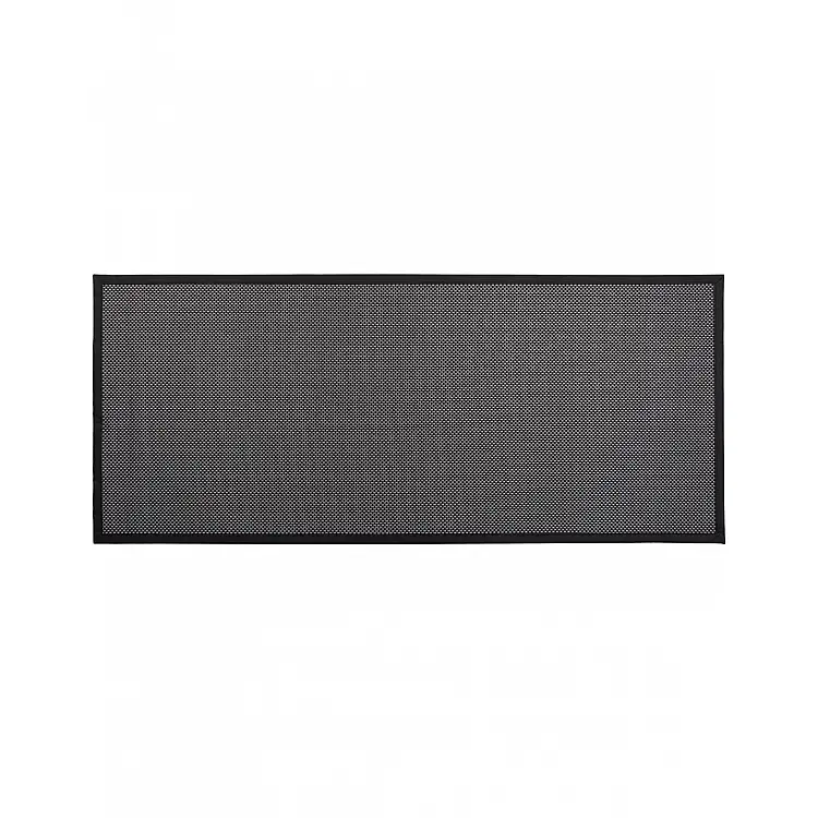 xαλί κουζίνας Vinyl Black/Silver 50x120cm