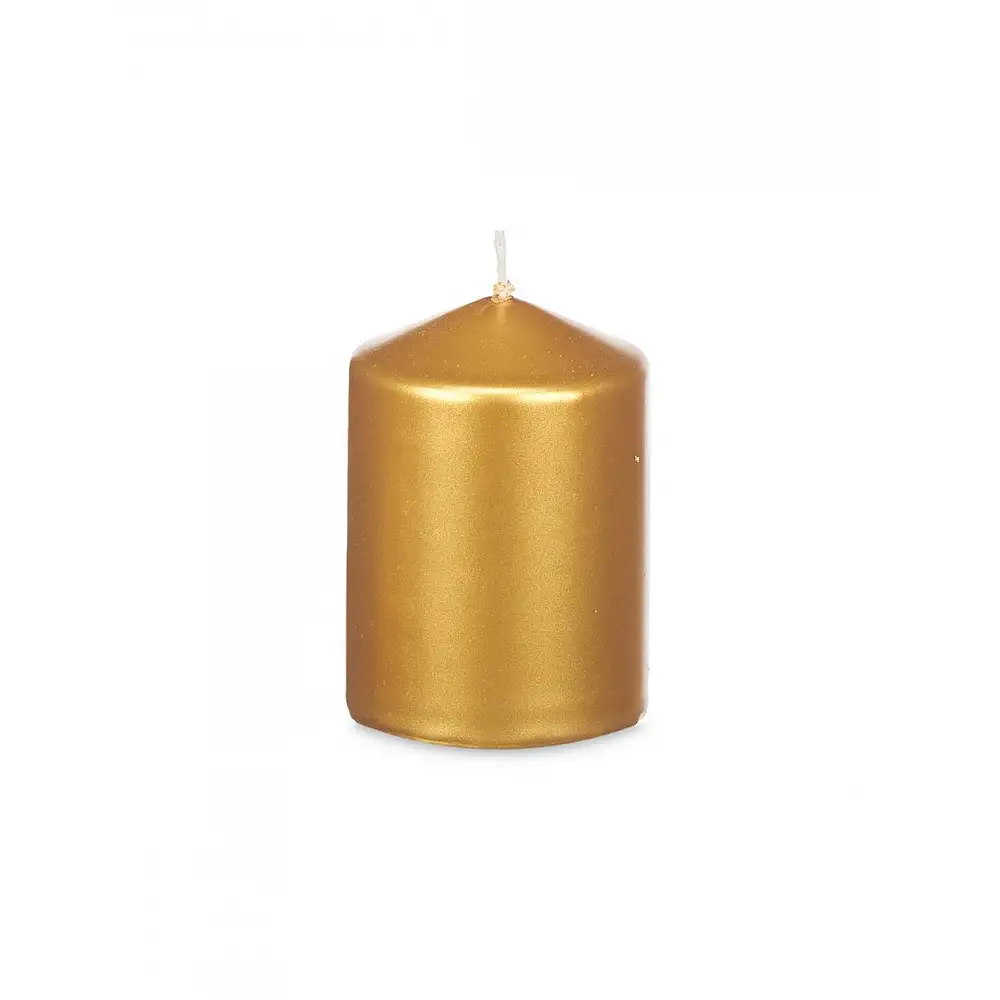 Κερί κορμός χρυσό Φ7Η10cm