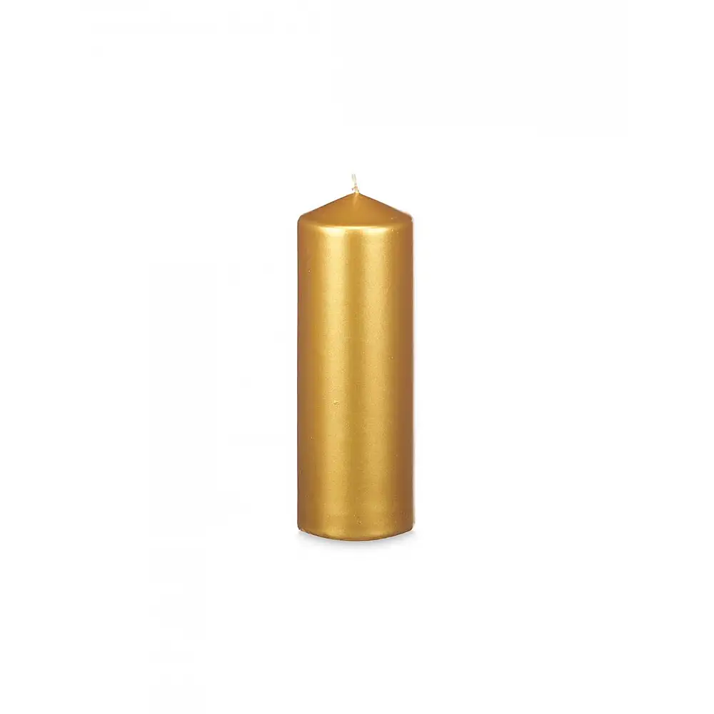Κερί κορμός χρυσό Φ7Η20cm