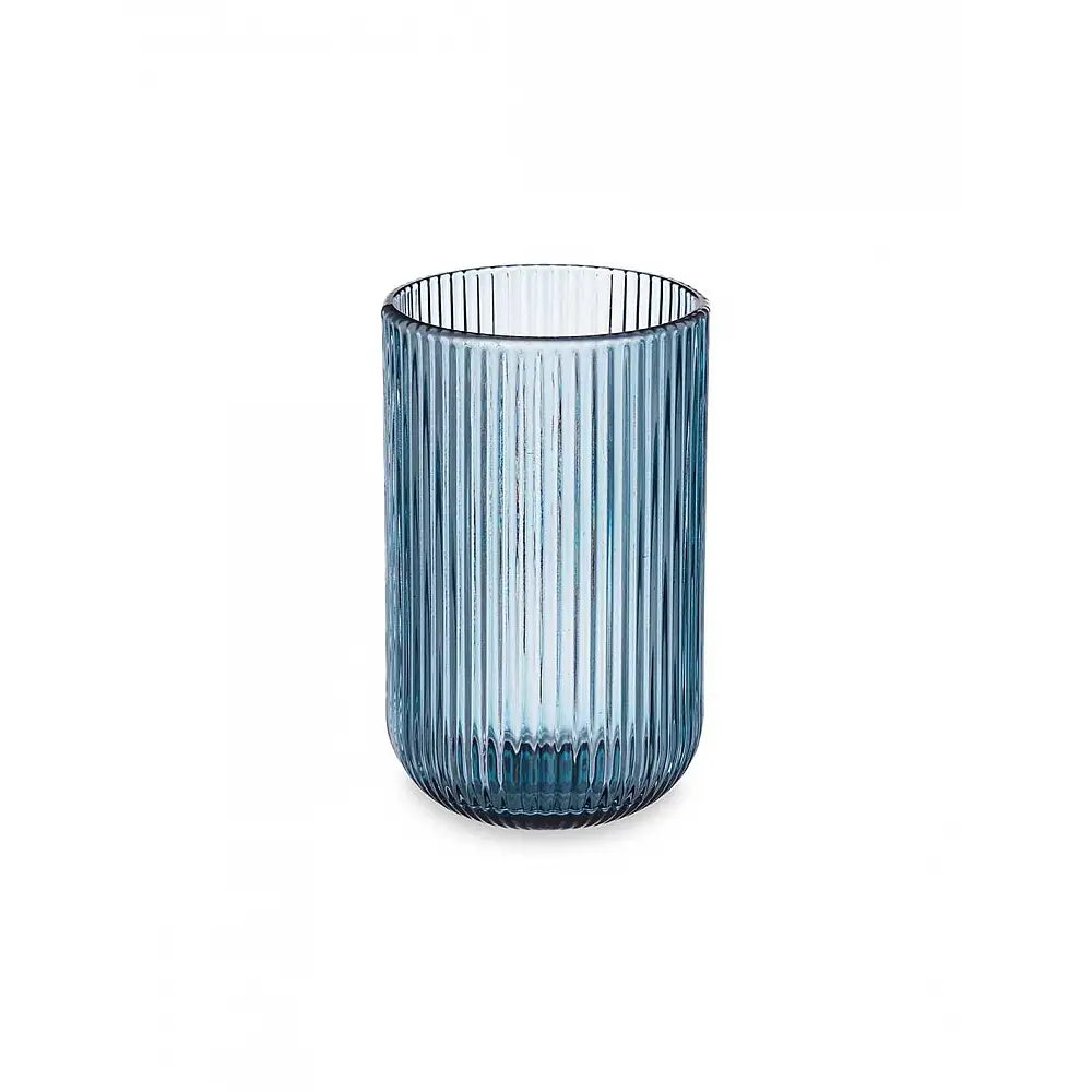 Ποτήρι νερού μπλε 7,9 x 7,9 x 12,8 cm.