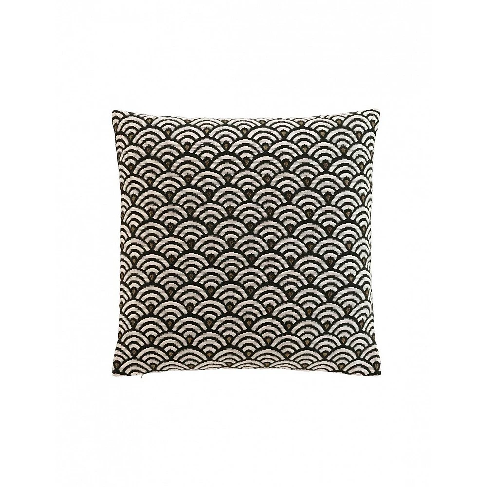 Μαξιλάρι μαύρο chenille 45x45cm