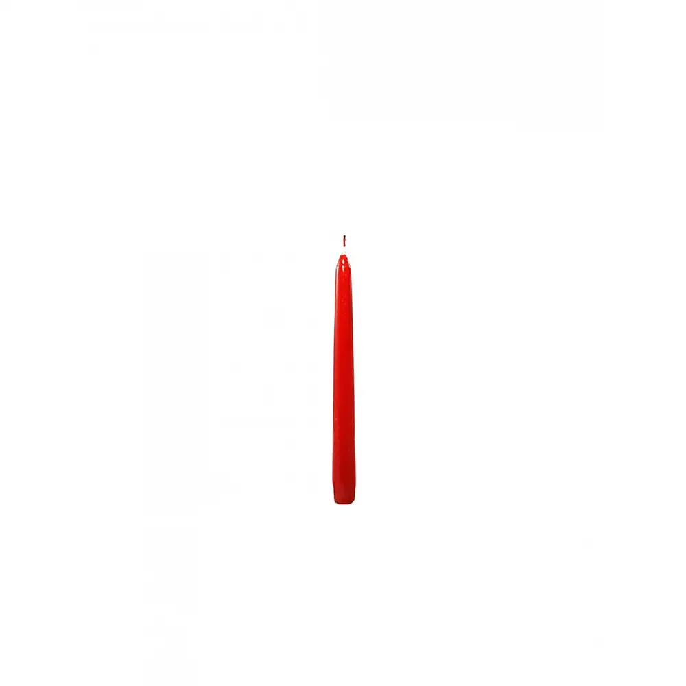 Κερί κηροπηγίου 24εκ.  κόκκινο