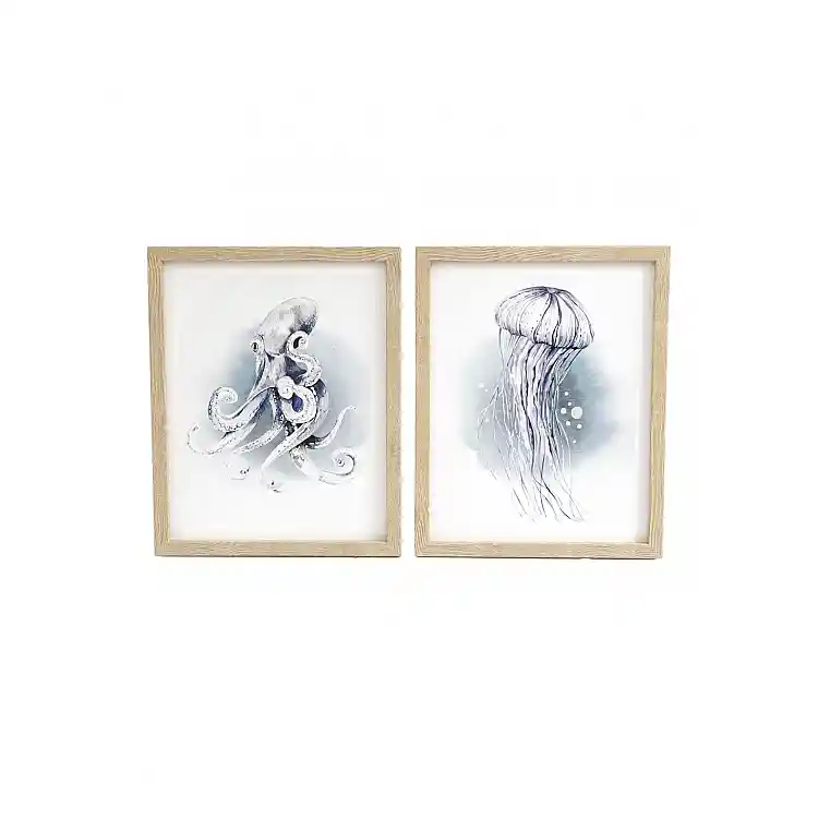 Κάδρο print  OCEAN  2σχέδια 20x25cm