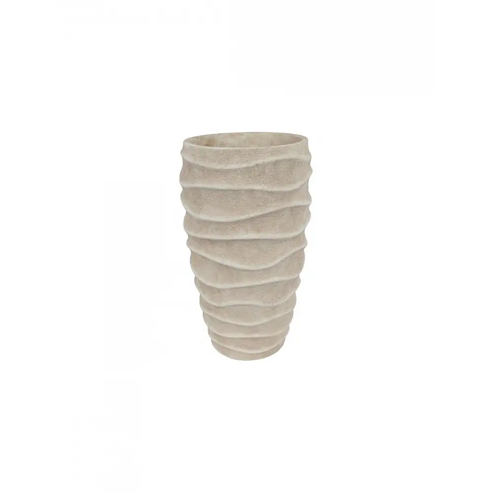 Βάζο κεραμικό λευκό 20,5x35,4cm