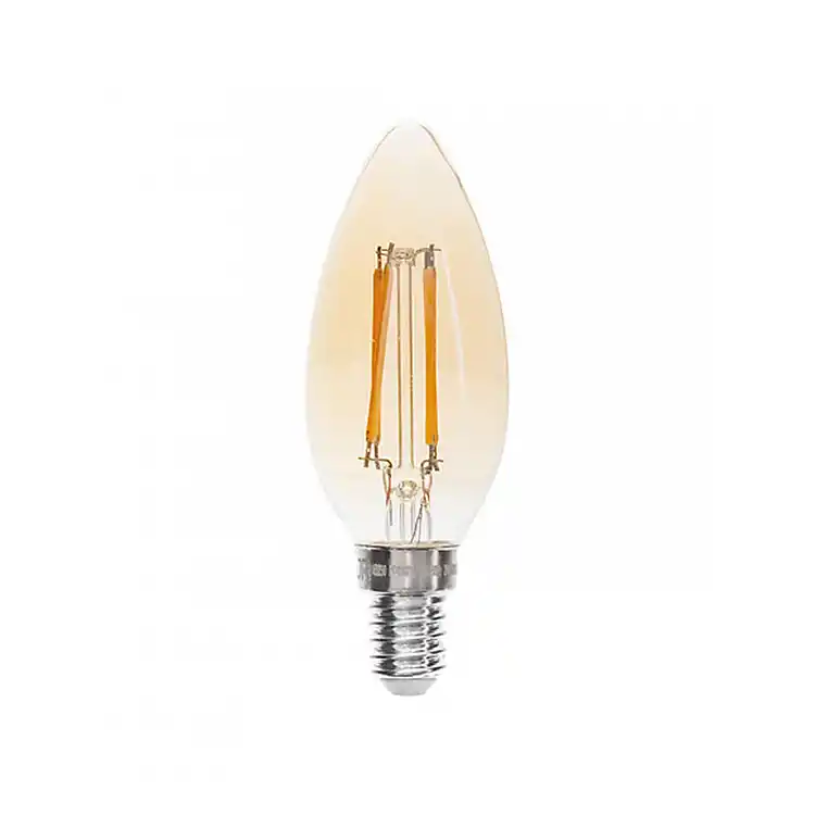 Λάμπα led Flame-shaped C35/E14/2W Φ3,5 Η9,9cm