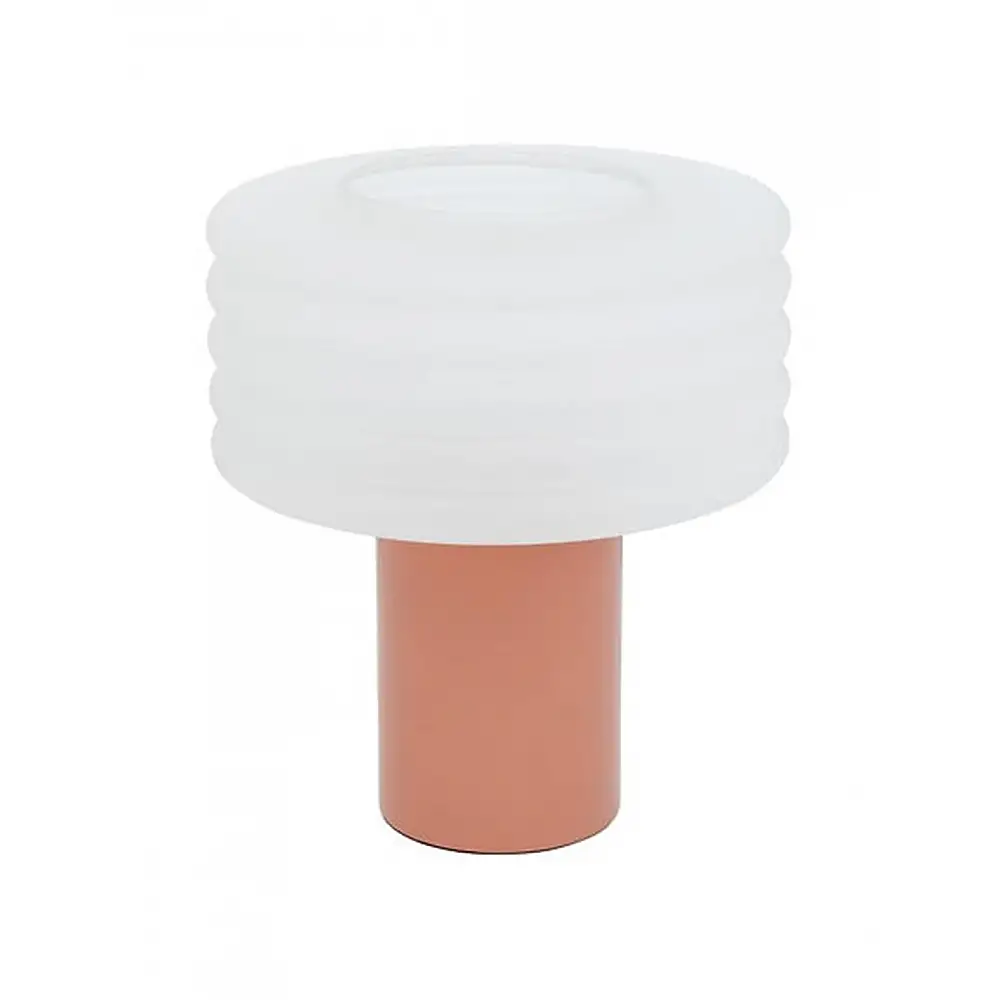 Φωτιστικό επιτραπέζιο/γυάλινο καπέλο 32x36cm