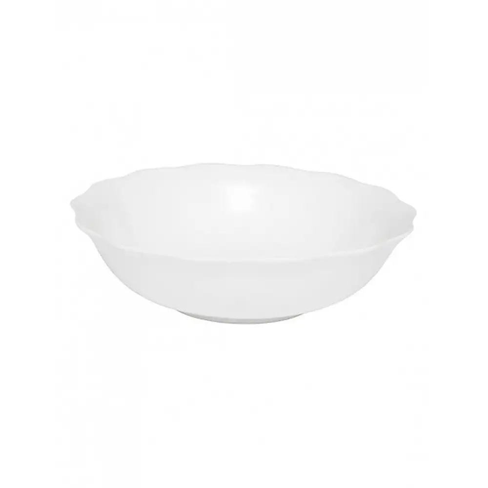 Σαλατιέρα πορσελάνη λευκή  ALMA  Φ22,7 Η6,5cm