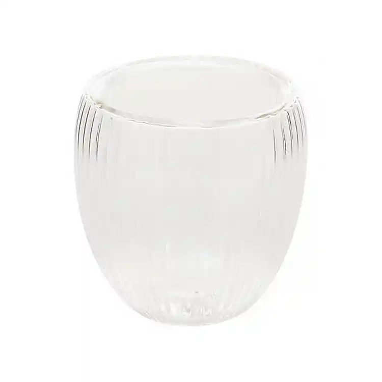 Κούπα γυάλινο διπλό τοιχωμα  espreso 12cl/7,7x7,8cm