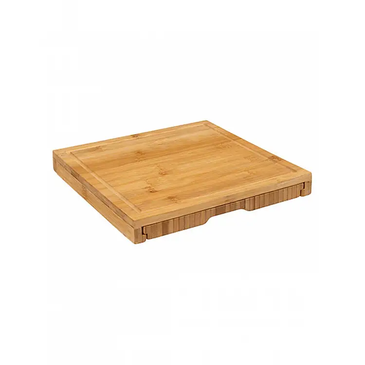 Βάση κοπής τυριών bamboo/4εργαλεία 30x30cm