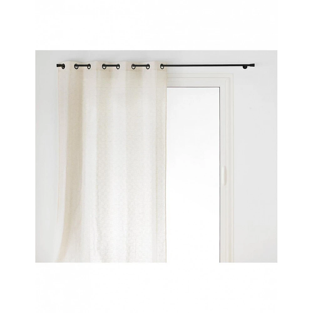 Κουρτίνα LINEN EFFECT εκρού  140x260 cm