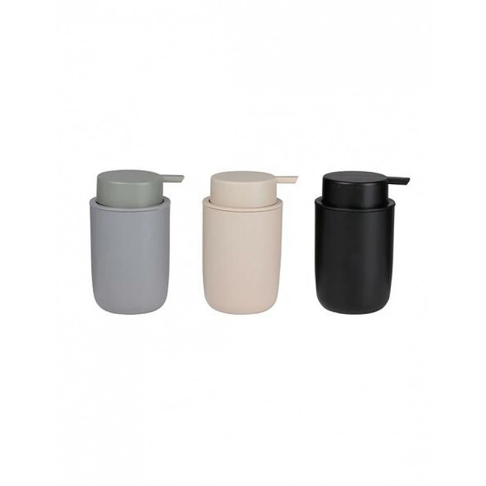 Dispenser σαπουνιού 3χρώματα Φ7,5Η12,8cm