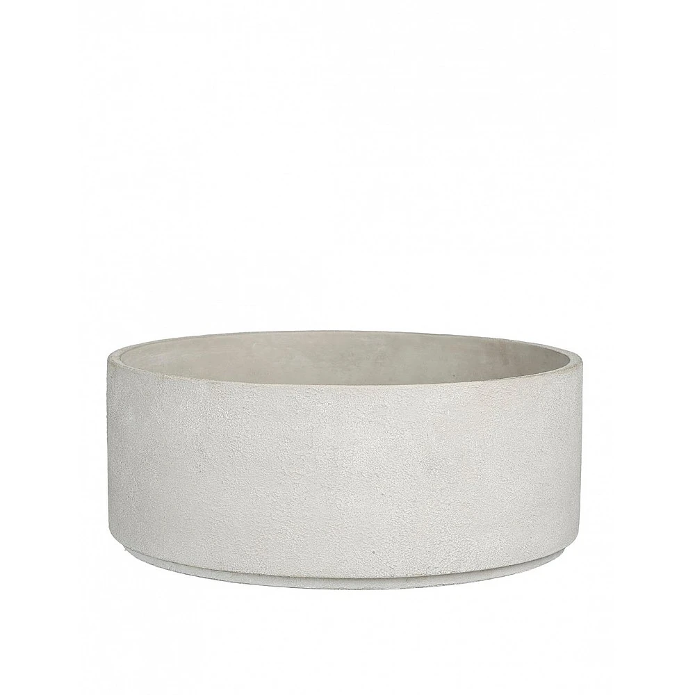 Κασπώ κεραμικό γκρι Φ38. 5xH15,5cm