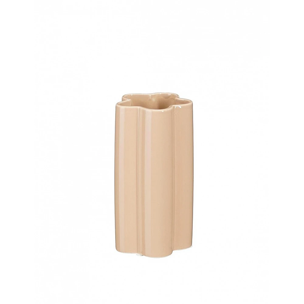 Βάζο ροζ κεραμικό Φ10Η18cm