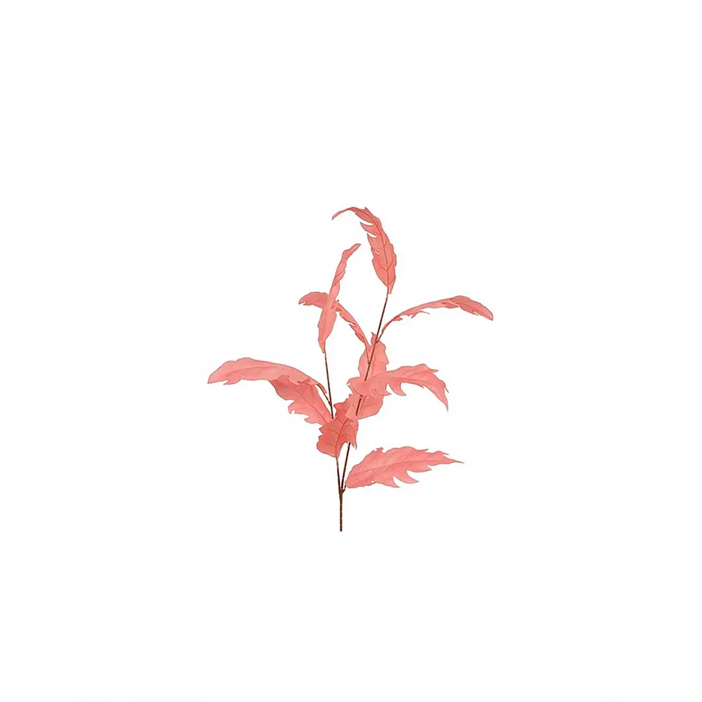 Κλαδί ροζ φύλλα Η112cm