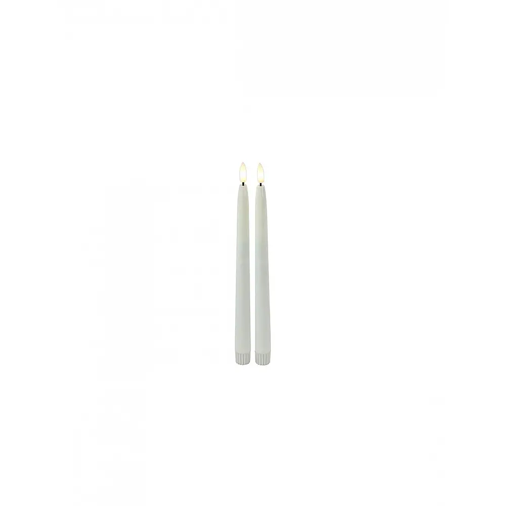 Κερί κηροπηγίου LED/Remote Ctr/Timer 2,2x28 λευκό σ/2