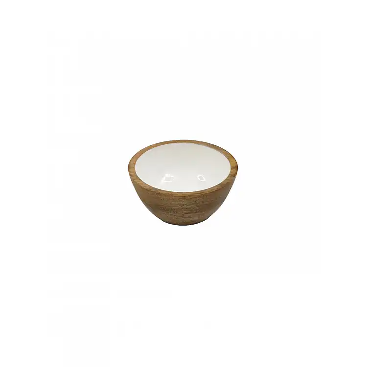 Μπωλ mango enamel λευκό Φ11cm