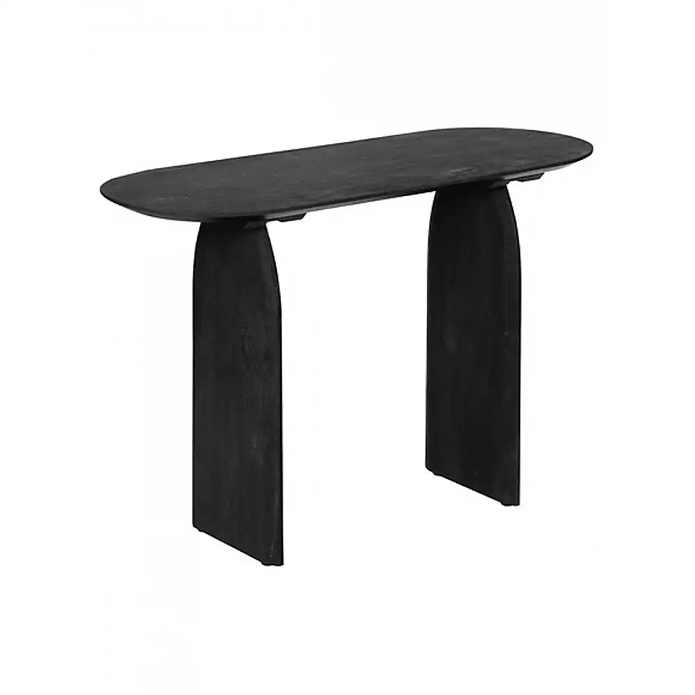 Κονσόλα ξύλινη μαύρη110 x 45 x  77 cm