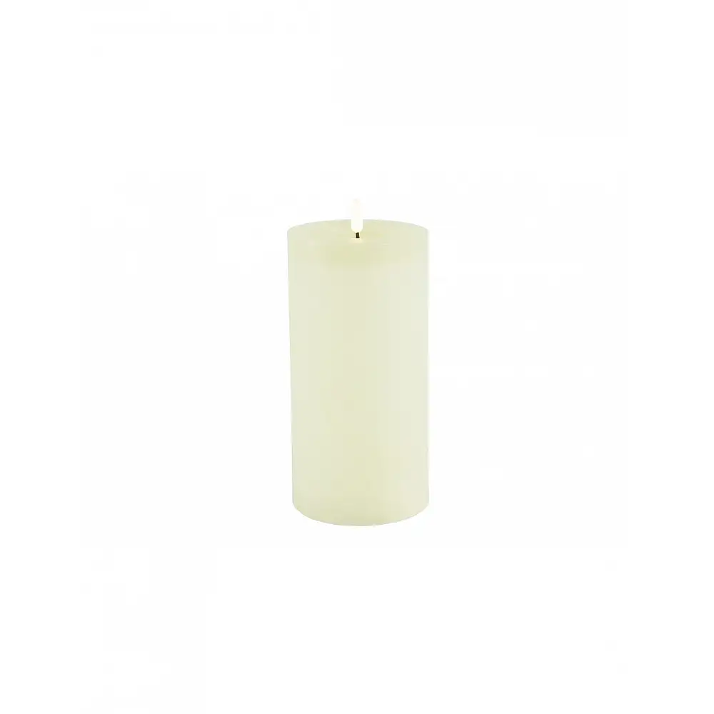 Κερί κορμός LED 10x20 εκρού
