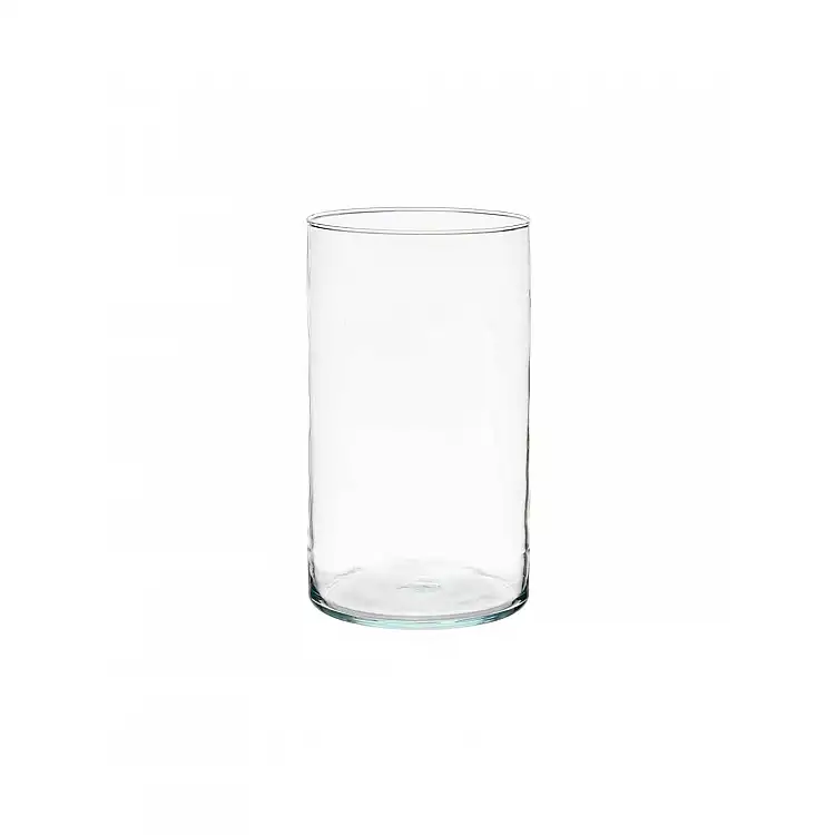 Βάζο κυλινδρικό γυάλινο Φ17Η30,5cm