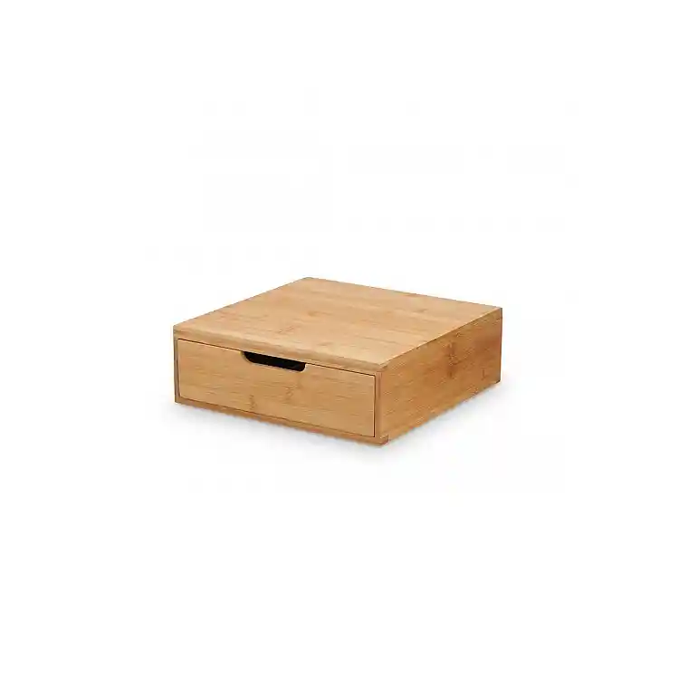 Θήκη συρταρωτή για κάψουλες bamboo 30x30x10cm
