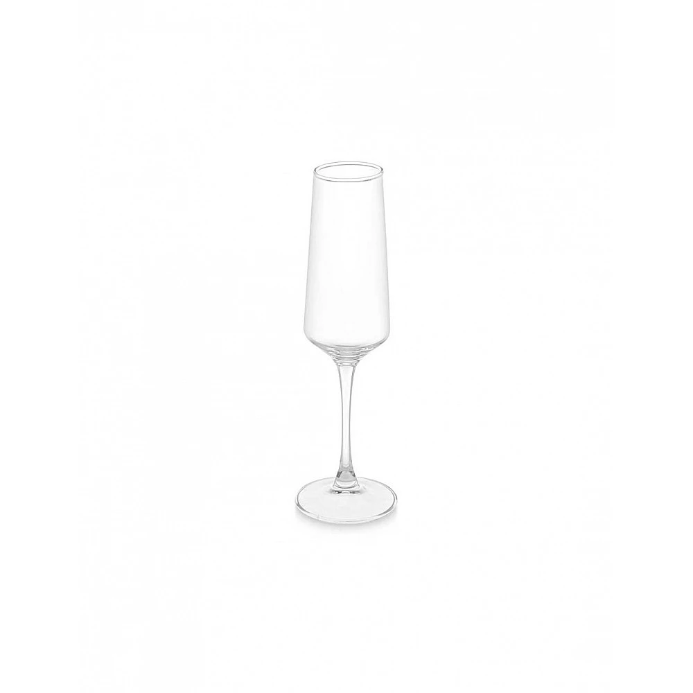 Ποτήρι σαμπάνιας γυάλινο με πόδι 450ml/7,5x25cm