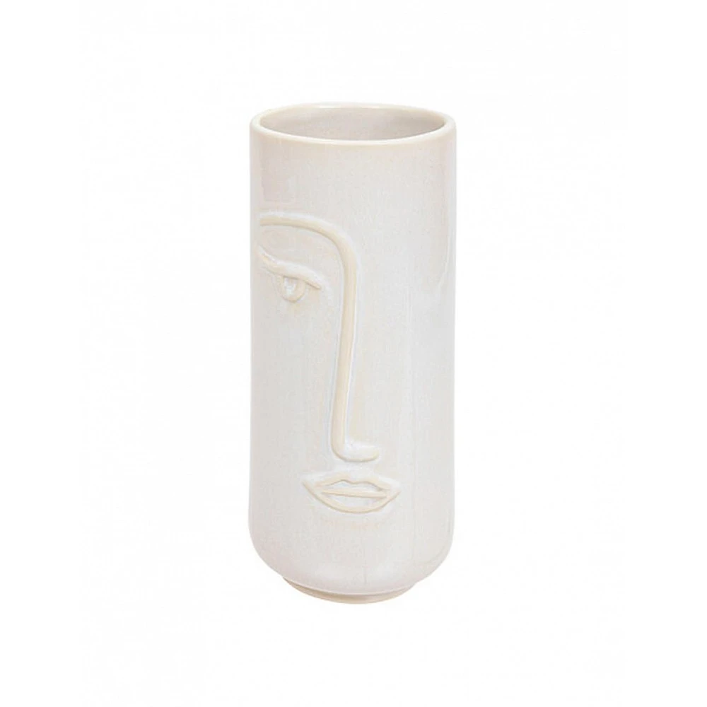 Βάζο κεραμικό πρόσωπο 11 x 25 cm