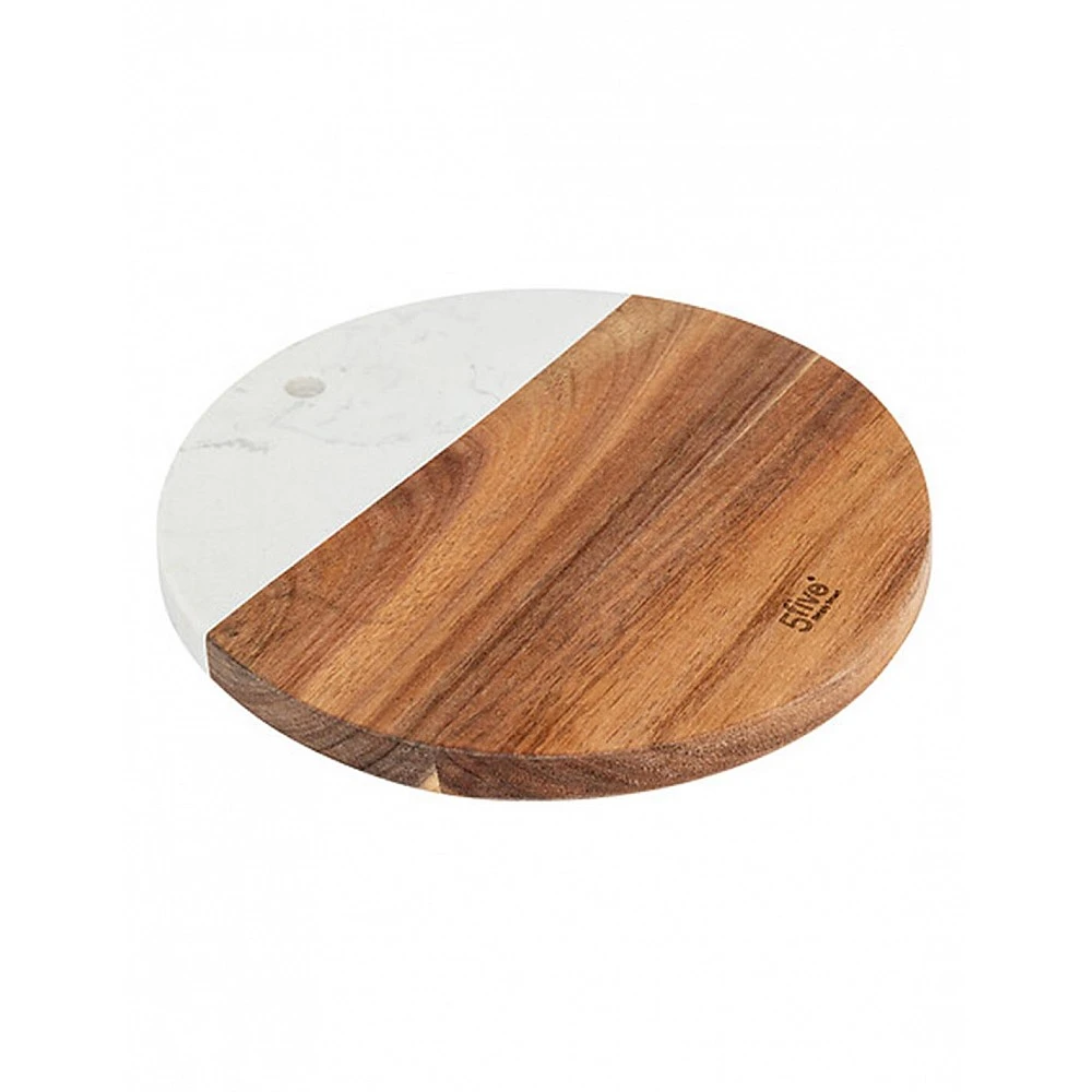 Βάση κοπής acacia/marble Φ20 Η1,2cm