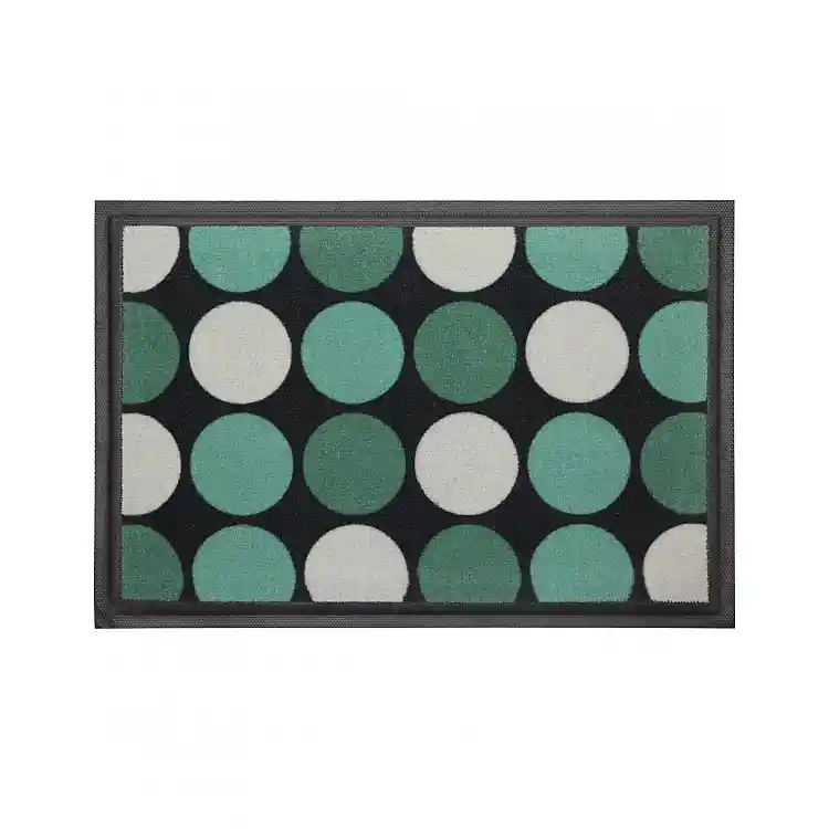 Ποδόμακτρο TURQUOISE κύκλοι 40x60cm