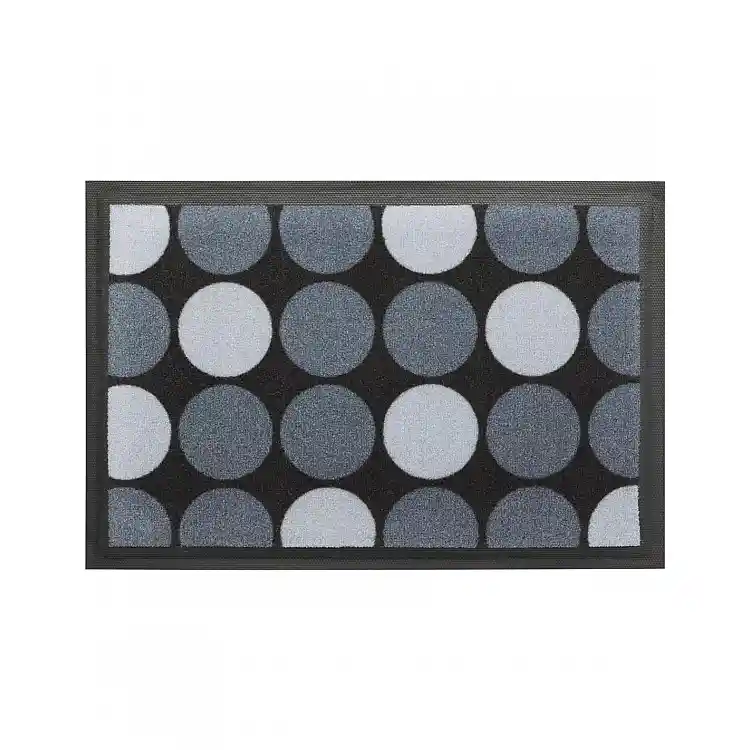 Ποδόμακτρο GREY κύκλοι 40x60cm