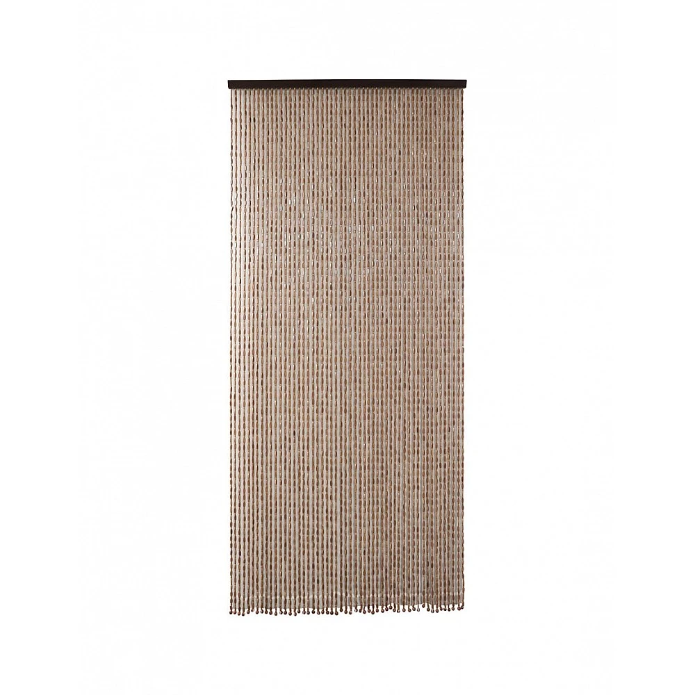 Κουρτίνα bamboo με ξύλινες χάντρες 90x200cm
