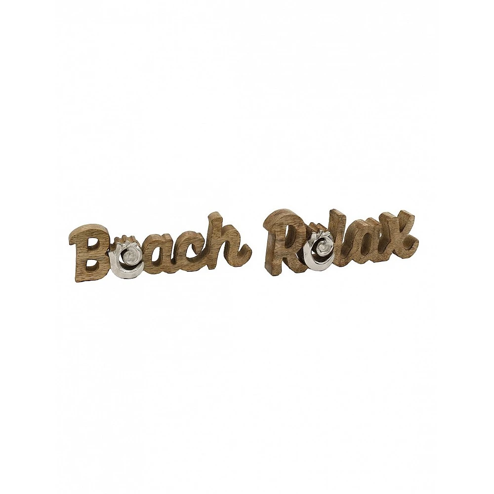 Beach Relax mango/aluminium 23X7X2. 5/21X8X2. 5cm