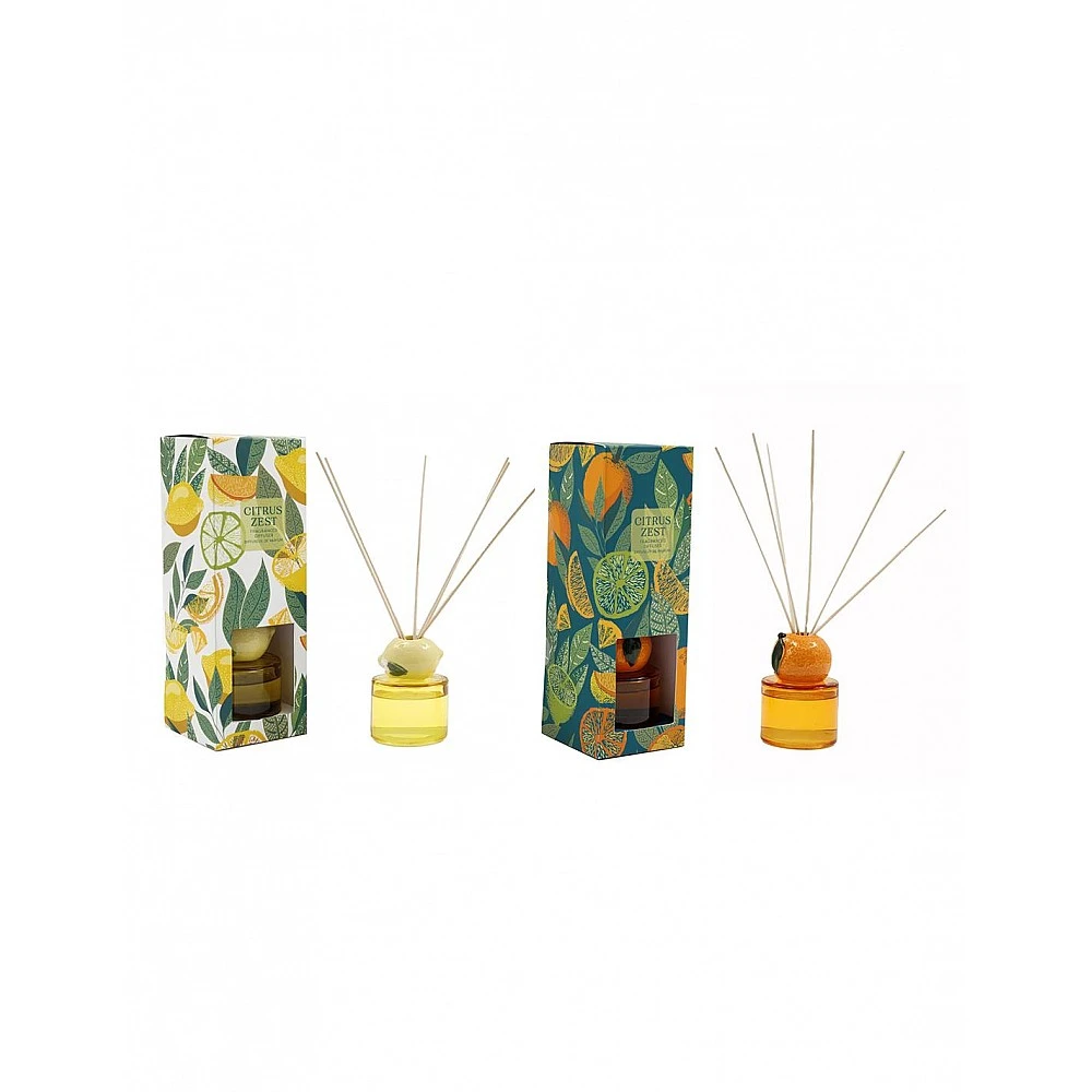 Diffuser λεμόνι/πορτοκαλίάλι 100ml/7X7. 5cm