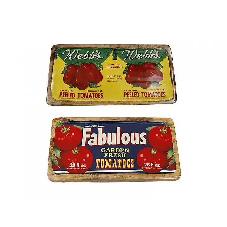 Πιατέλα mango  TOMATOES  40x19cm