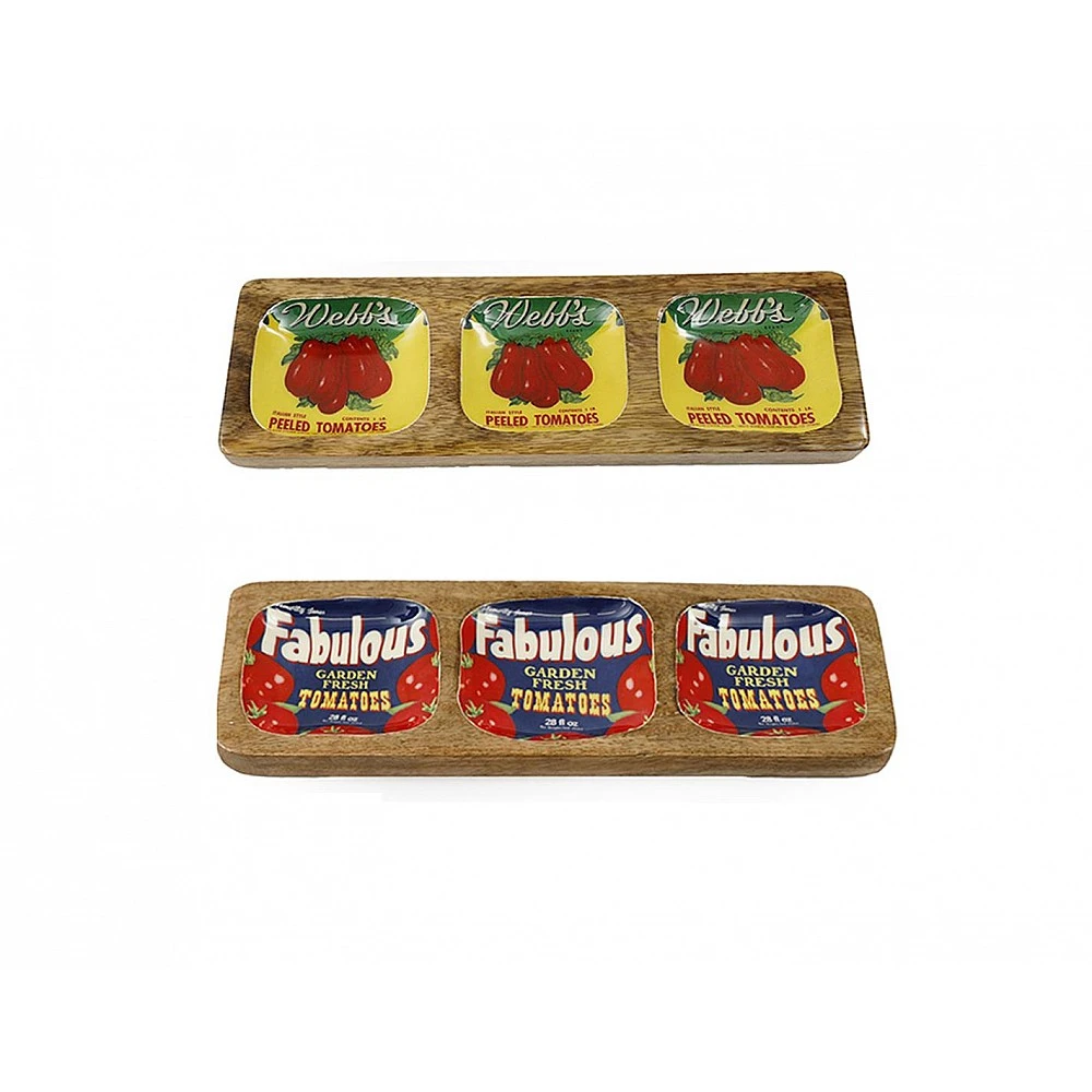 Πιατέλα mango  TOMATOES  30x10cm